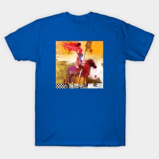 Amazons riding an horse T-Shirt